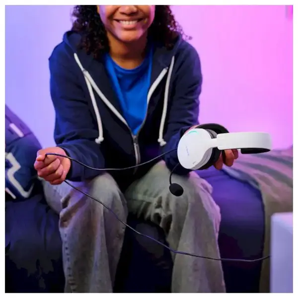 Навушники з мікрофоном Trust GXT 490 Fayzo White (25302)