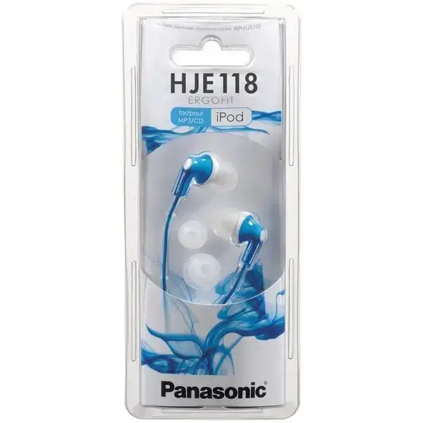 Навушники без мікрофону Panasonic RP-HJE118GU-A Blue