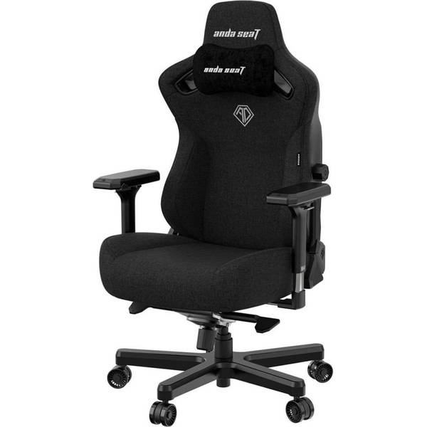 Комп'ютерне крісло для геймера Anda Seat Kaiser 3 L Fabric Black (AD12YDC-L-01-B-CF)