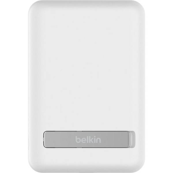 Зовнішній акумулятор (павербанк) Belkin Magnetic Wireless 5000mAh White (BPD004BTWT)