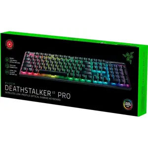 Клавіатура Razer DeathStalker V2 Pro Wireless Red Switch (RZ03-04360800-R3M1) Клавіатура Razer DeathStalker V2 Pro Wireless Red Switch (RZ03-04360800-R3M1)