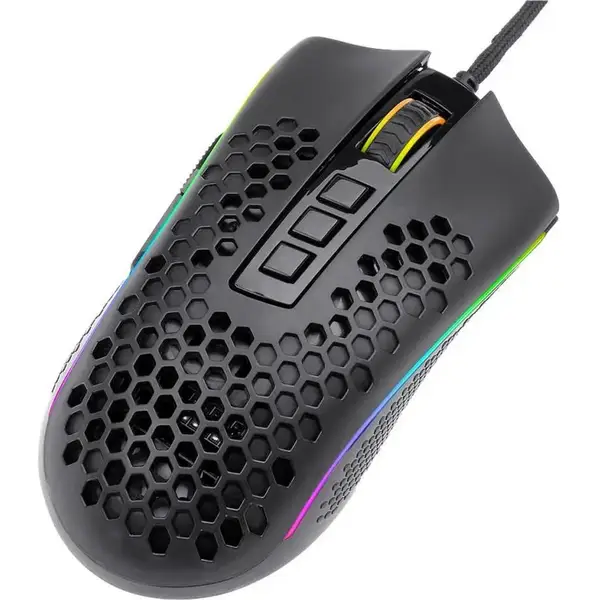Миша Redragon Storm Black (77854, M808-RGB)