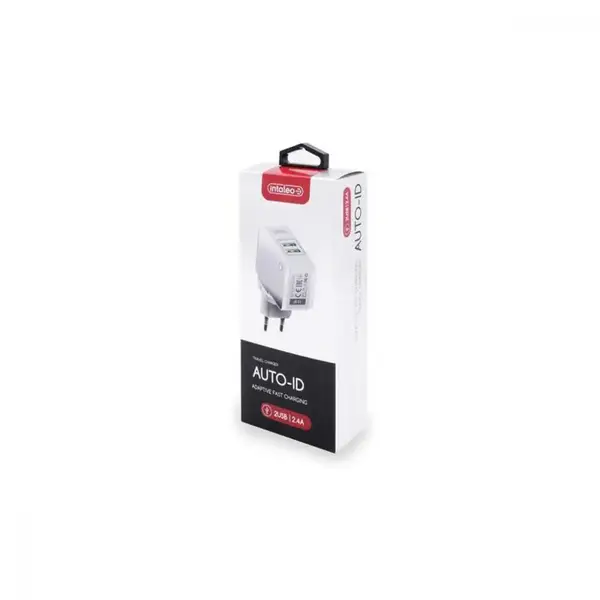 Сетевое зарядное устройство для Intaleo TCA242 2USB 2,4A White (1283126477492)