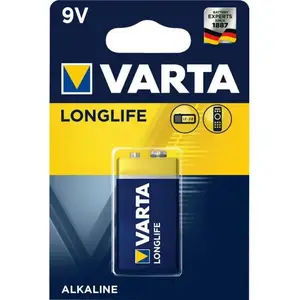 Батарейка Varta Krona bat Alkaline 1шт LONGLIFE EXTRA (04122101411)