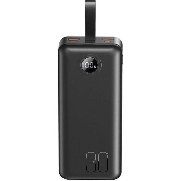 Зовнішній акумулятор (павербанк) XO PR240 30000mAh 22.5W Black