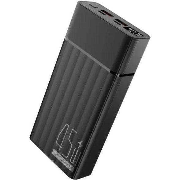 Внешний аккумулятор (павербанк) YENKEE YPB 2145 20000mAh 45W Black (37000116)