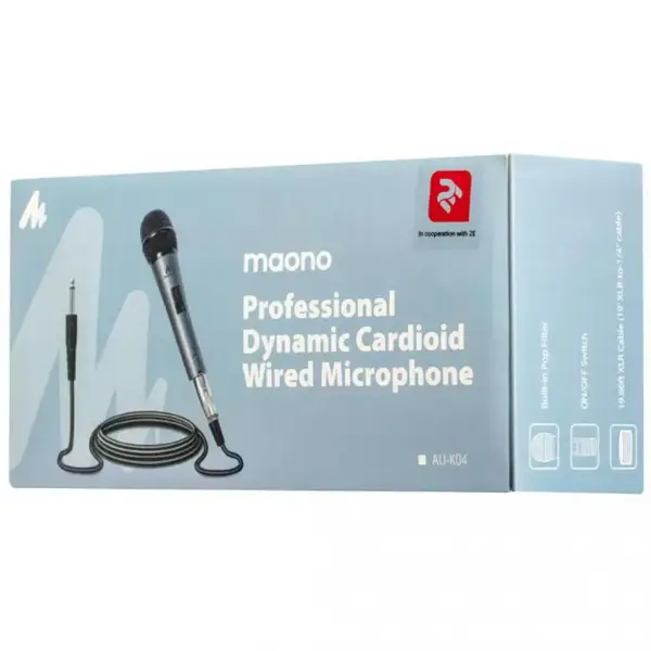 Мікрофон вокальний 2E AU-K04 2E-MV010