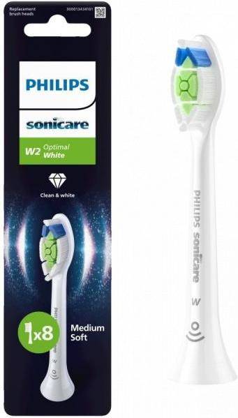 Насадка для електричної зубної щітки Philips Sonicare W2 Optimal White HX6068/87