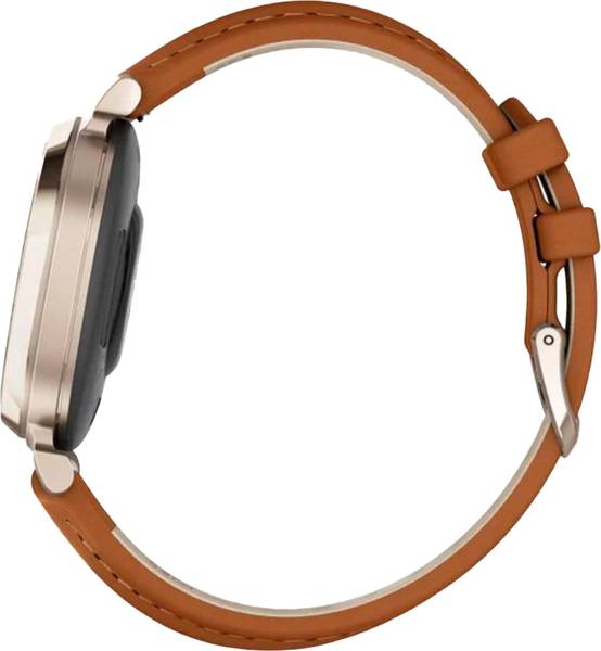 Смарт-годинник Garmin Lily 2 Classic Cream Gold with Tan Leather Band (010-02839-02/60)