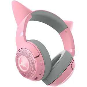 Навушники з мікрофоном Razer Kraken Kitty V2 BT Quartz (RZ04-04860100-R3M1) Навушники з мікрофоном Razer Kraken Kitty V2 BT Quartz (RZ04-04860100-R3M1)