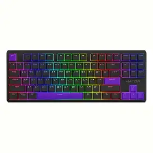 Додаткові змінні клавіші HATOR Vivid Lilac PBT keycaps (HTS-716) Додаткові змінні клавіші HATOR Vivid Lilac PBT keycaps (HTS-716)