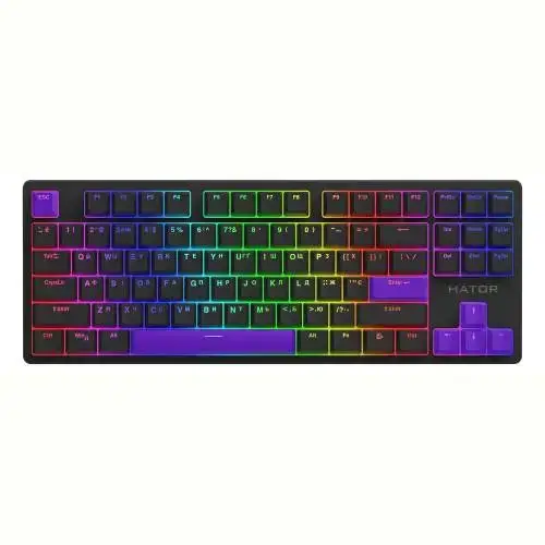 Додаткові змінні клавіші HATOR Vivid Lilac PBT keycaps (HTS-716)