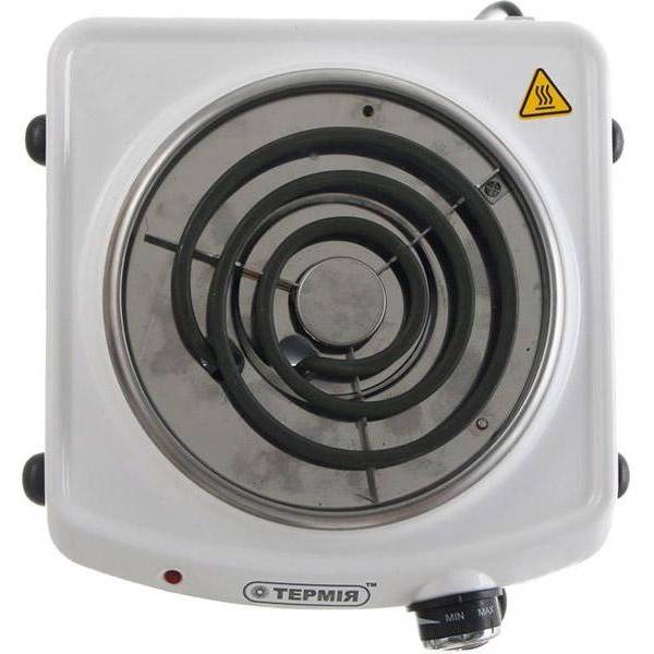 Настольная плита Термия ЭЛТ1-1,0/230М2(с) белая