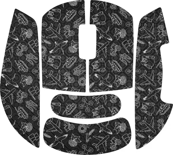 Миша HATOR Quasar 2 Ultra 4K Wireless Black/Lilac (HTM570BL)