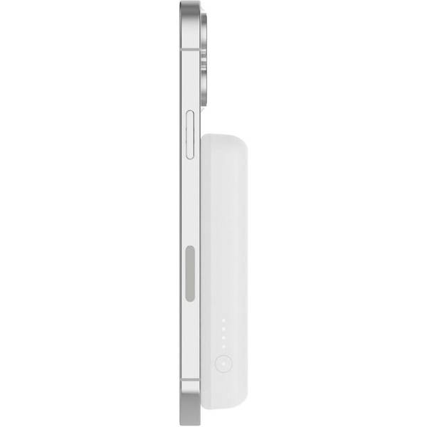 Зовнішній акумулятор (павербанк) Belkin Magnetic Wireless 5000mAh White (BPD004BTWT)