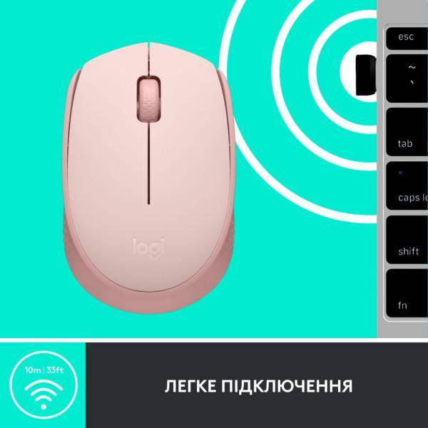 Мышь Logitech M171 Rose (910-006865)
