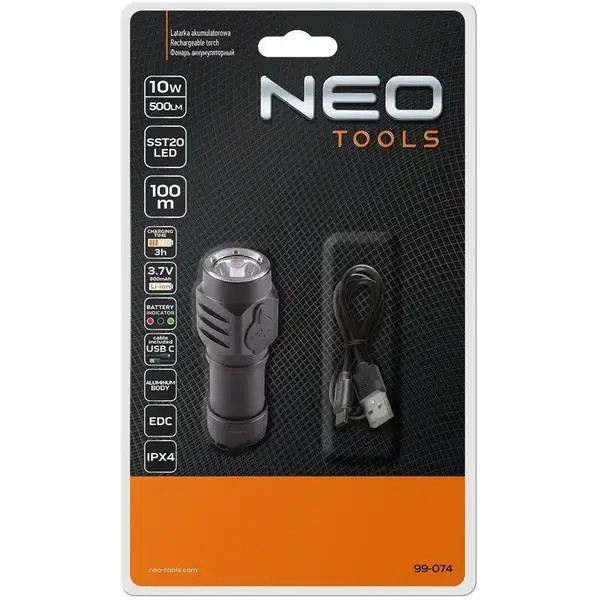 Ліхтарик ручний NEO Tools 99-074
