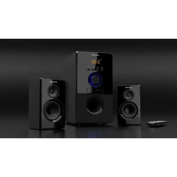 Мультимедійна акустика REAL-EL M-555 Black