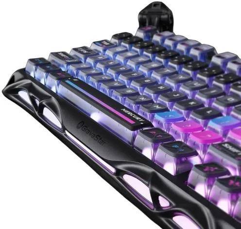 Клавіатура Gravastar Mercury K1 Pro TKL Black (GSK1PRO_CMBLK)
