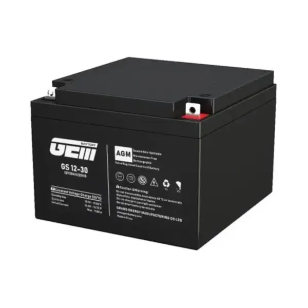 Акумулятор для ДБЖ/інвертора GEM BATTERY GS 12-30