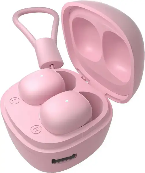 Навушники TWS ERGO BS-530 Twins Nano 2 Pink (BS-530P)