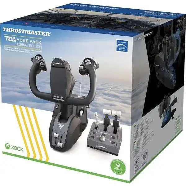 Джойстик, важіль управління двигуном Thrustmaster TCA Yoke Pack (4460210)
