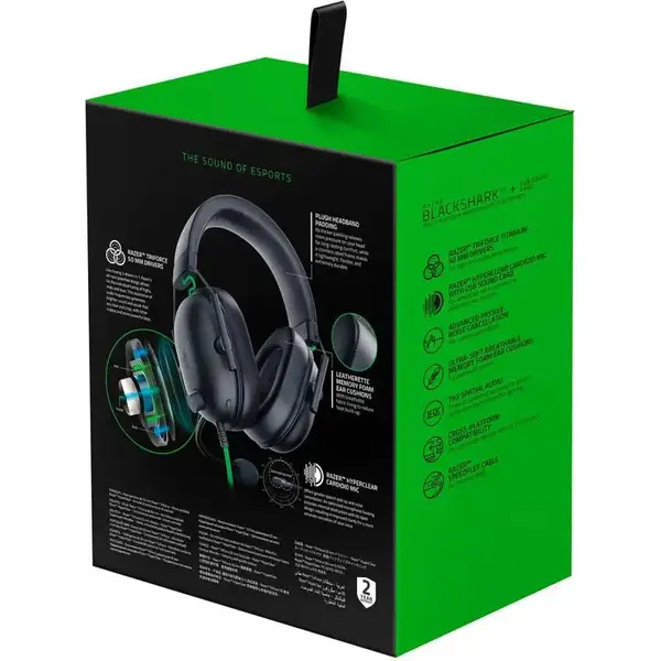 Навушники з мікрофоном Razer Blackshark V2 X for Playstation Black (RZ04-03241000-R3G1)