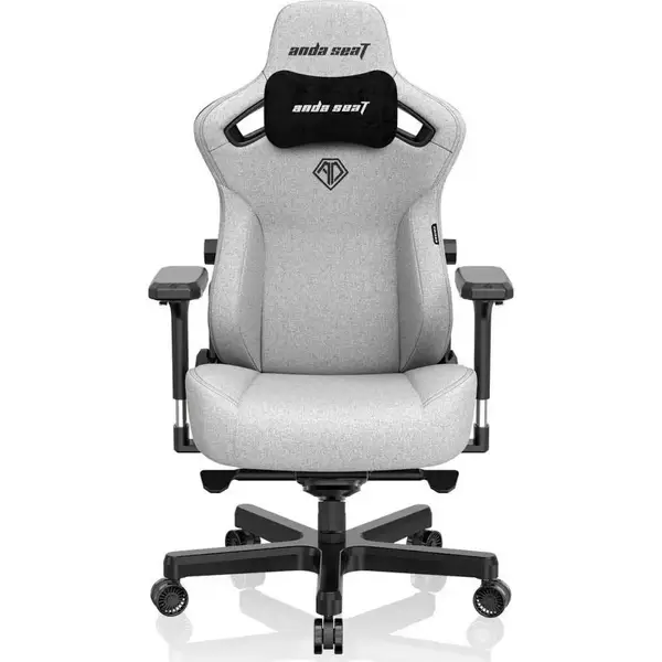 Комп'ютерне крісло для геймера Anda Seat Kaiser 3 L Fabric Grey (AD12YDC-L-01-G-PV/F)