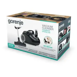 Пилосос з мішком Gorenje VCEA28GLBK Пилосос з мішком Gorenje VCEA28GLBK