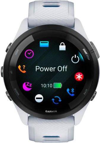 Смарт-годинник Garmin Forerunner 265 Black Bezel w. Whitestone Case and Whitestone/Tidal Blue S. Band (010-02810-51)