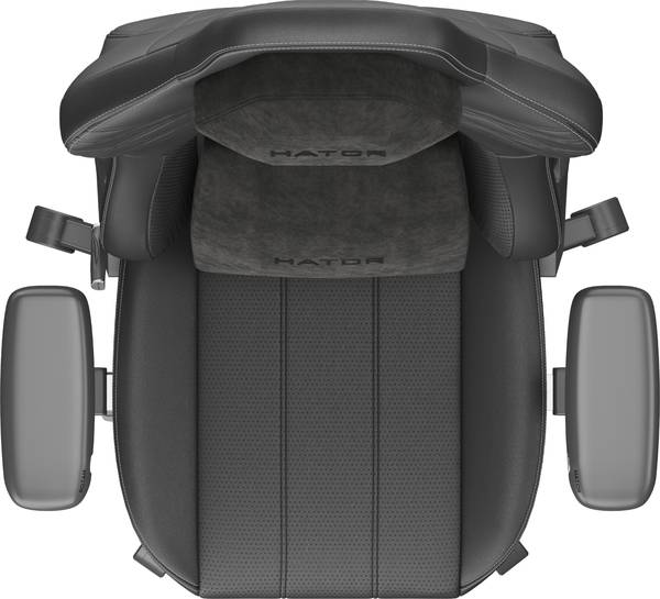 Комп'ютерне крісло для геймера HATOR Arc 3 XL PU Black (HTC3400XL)