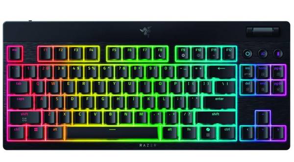Клавіатура Razer BlackWidow V4 Low-Profile TKL Yellow switch (RZ03-05450100-R3M1)