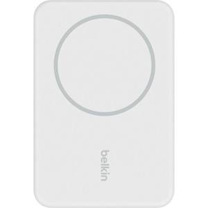 Зовнішній акумулятор (павербанк) Belkin Magnetic Wireless 5000mAh White (BPD004BTWT) Зовнішній акумулятор (павербанк) Belkin Magnetic Wireless 5000mAh White (BPD004BTWT)