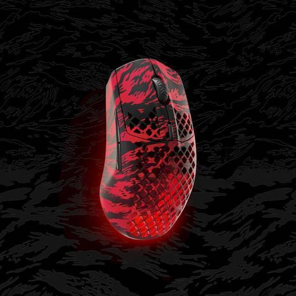 Мышь SteelSeries Aerox 3 Wireless Faze Clan Edition Red Black (62609)