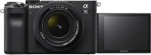 Бездзеркальний фотоапарат Sony Alpha a7C kit (28-60mm) Black (ILCE7CLB) Бездзеркальний фотоапарат Sony Alpha a7C kit (28-60mm) Black (ILCE7CLB)