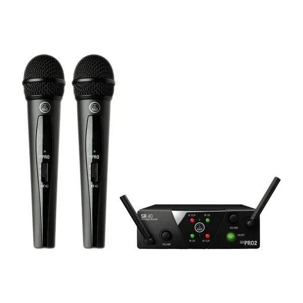 Вокальна радіосистема AKG WMS40 Mini2 Vocal Set BD US25A/C (3350X00050)