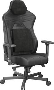 Комп'ютерне крісло для геймера HATOR Arc 3 XL PU Black (HTC3400XL)