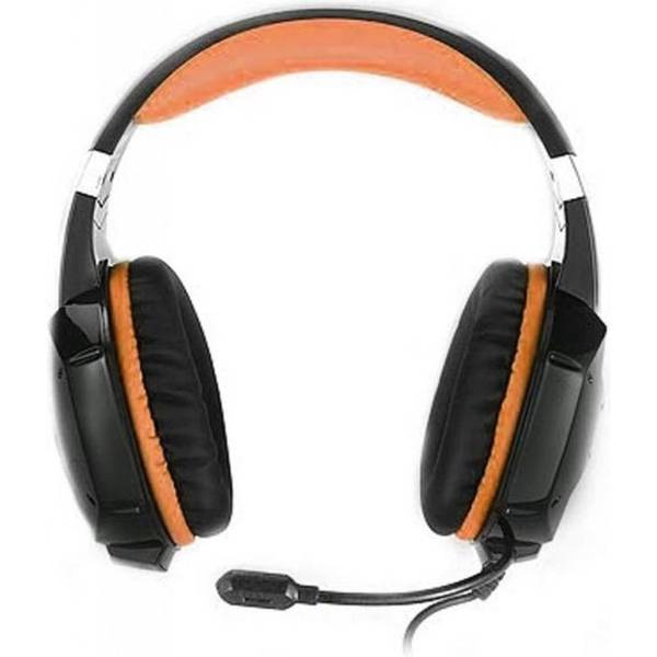 Навушники з мікрофоном REAL-EL GDX-7700 Surround 7.1 Black-orange (EL124100016)