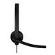 Навушники з мікрофоном Logitech H570e Stereo USB-C Black (981-001431)