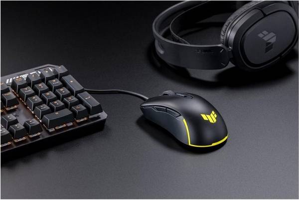 Миша ASUS TUF Gaming M3 GEN II Black (90MP0320-BMUA00) + ігрова поверхня (90MP02G0-BPUA00)