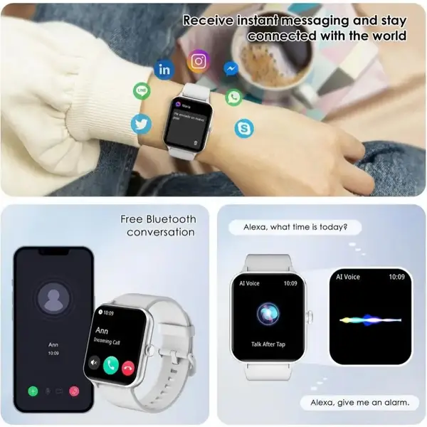 Смарт-годинник Blackview R50 Gray (6931548317531)