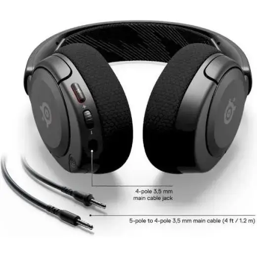 Навушники з мікрофоном SteelSeries Arctis Nova 1P Black (61611)