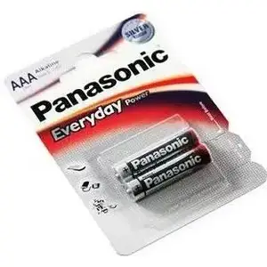 Батарейка Panasonic AAA bat Alkaline 2шт Everyday Power (LR03REE/2BR)
