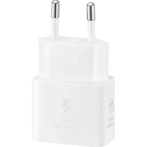 Сетевое зарядное устройство для Samsung 25W PD Power Adapter (with Type-C cable) White (EP-T2510XWE)