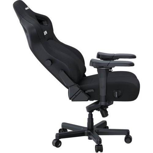 Комп'ютерне крісло для геймера Anda Seat Kaiser 4 L Black Linen Fabric (AD12YDDC-L-20-B-CF)