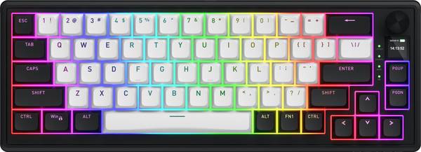 Клавіатура HATOR Skyfall 65 MAG ULTIMA 8K Wireless Black-White (HTK3860)