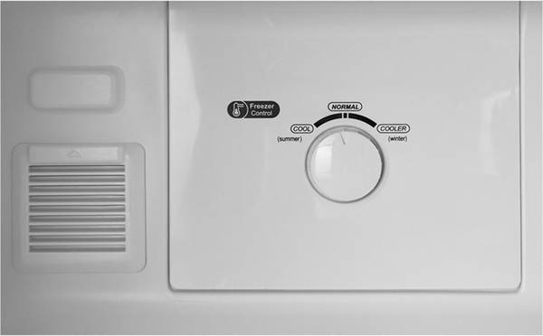 Холодильник з морозильною камерою Grifon NFN-180X