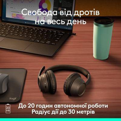 Специализированная гарнитура Logitech Zone 305 Midnight Black (981-001453)