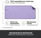 Коврик для мыши Logitech Desk Mat Studio Series Lavender (956-000054)