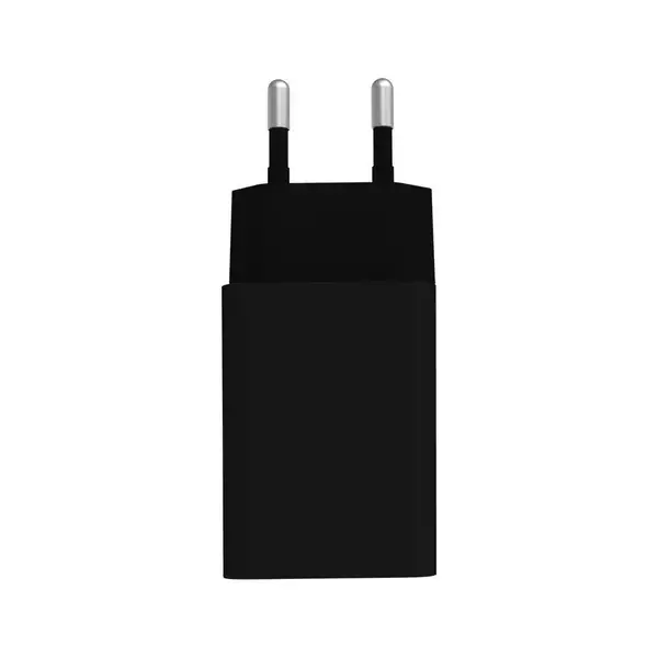 Мережевий зарядний пристрій ColorWay 1USB Auto ID 2A (10W) + Type-C Black (CW-CHS012CC-BK)